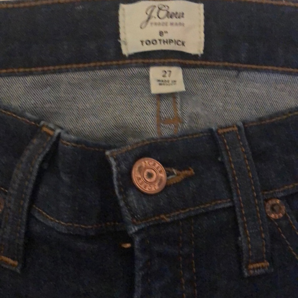 JCrew toothpick jean
